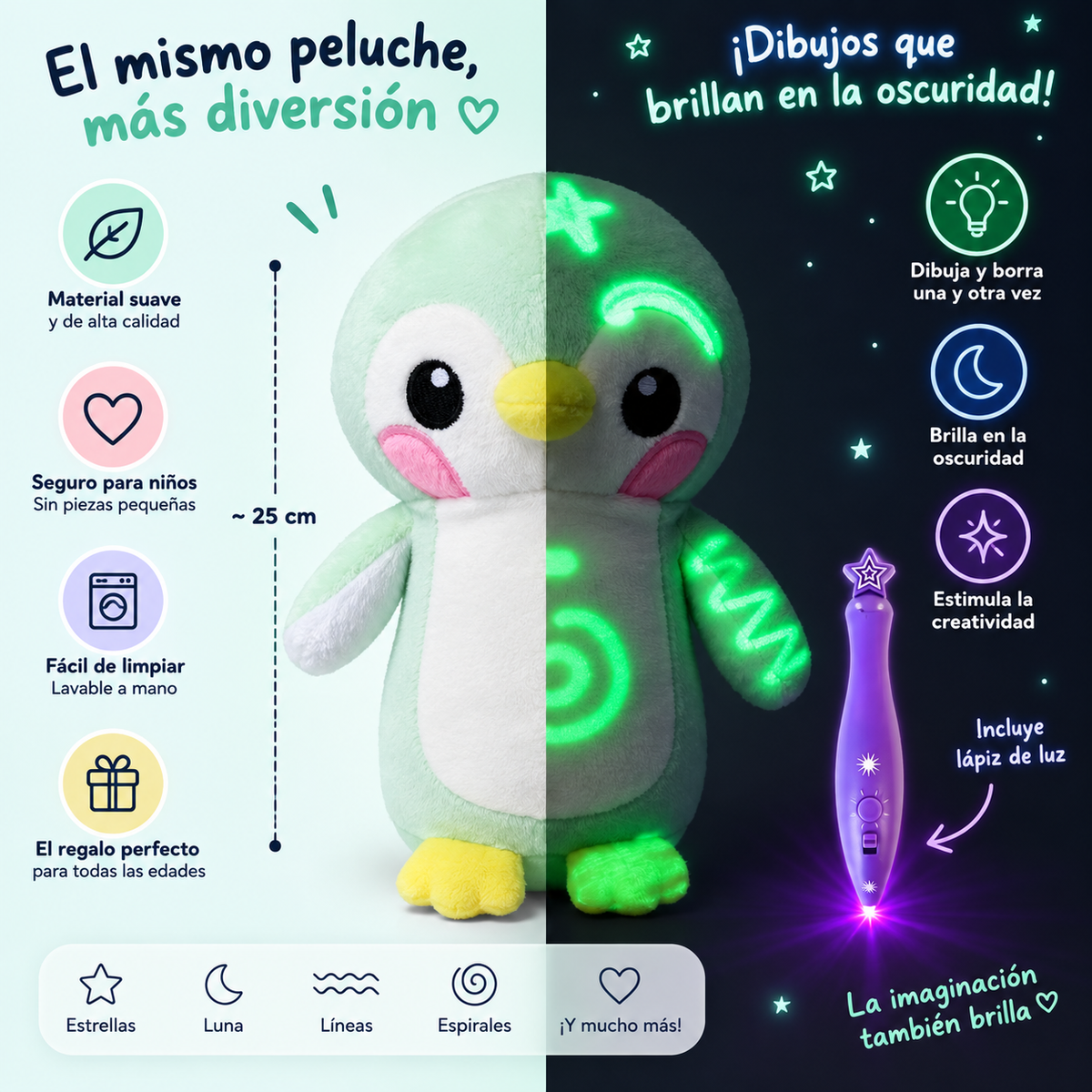 Peluche Luminoso